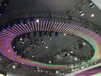 北京国际汽车展览会----   一汽集团应用LED全彩灯条